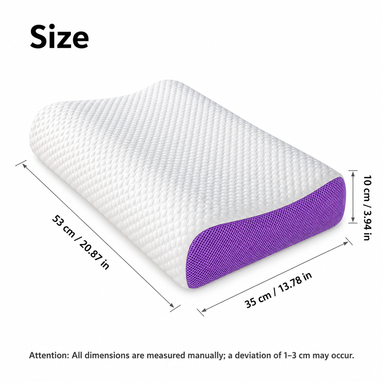 BETTER PILLOW™ – Advanced Cooling & Breathable TPE Pillow
