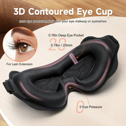 BETTER MASK™ - 3D Contoured Sleep Mask